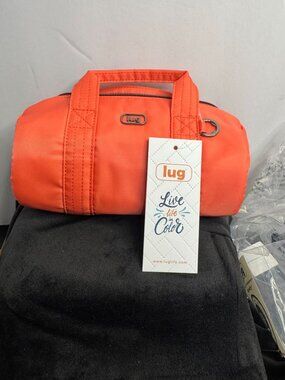 Lug Rallycar Mini Bag – Vibrant Grapefruit Compact Travel OrganizerNWT